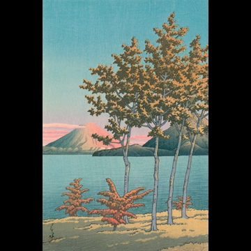 「北海道洞爺湖」 川瀬巴水 （1933年）