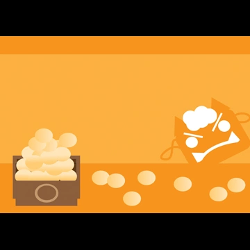 3種類の福豆と鬼のお面の節分背景のイラストとベクター