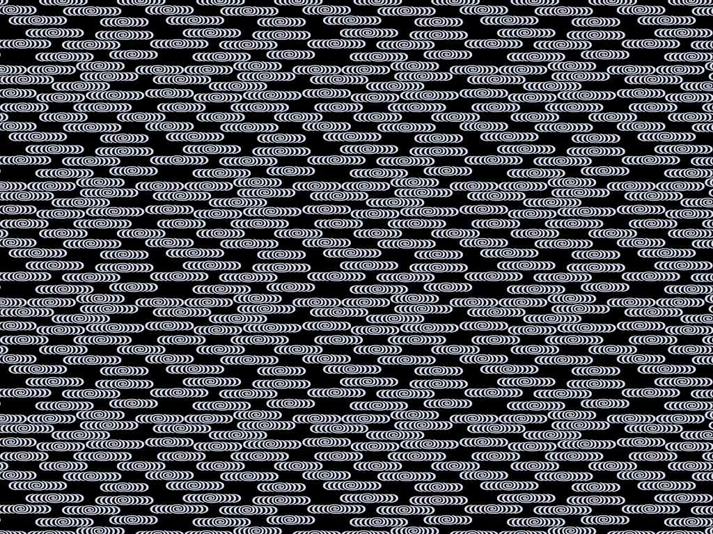5種類の渦巻き模様の背景イラストとベクター | 銀色と黒色