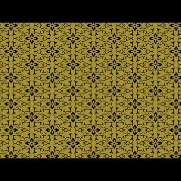 5種類の花菱柄模様の背景イラストとベクター