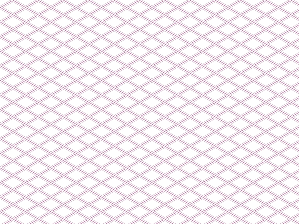 5種類の菱格子文様の背景イラストとベクター | 紫色と白色