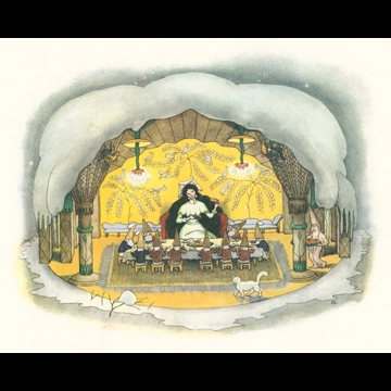 Banquet from “Winter’s Tale” by Ernst Kreidolf