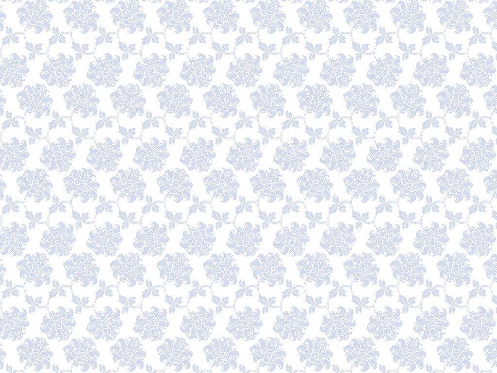 Set of 6 Floral Calico Pattern Background Illustrations and Vectors | Blue