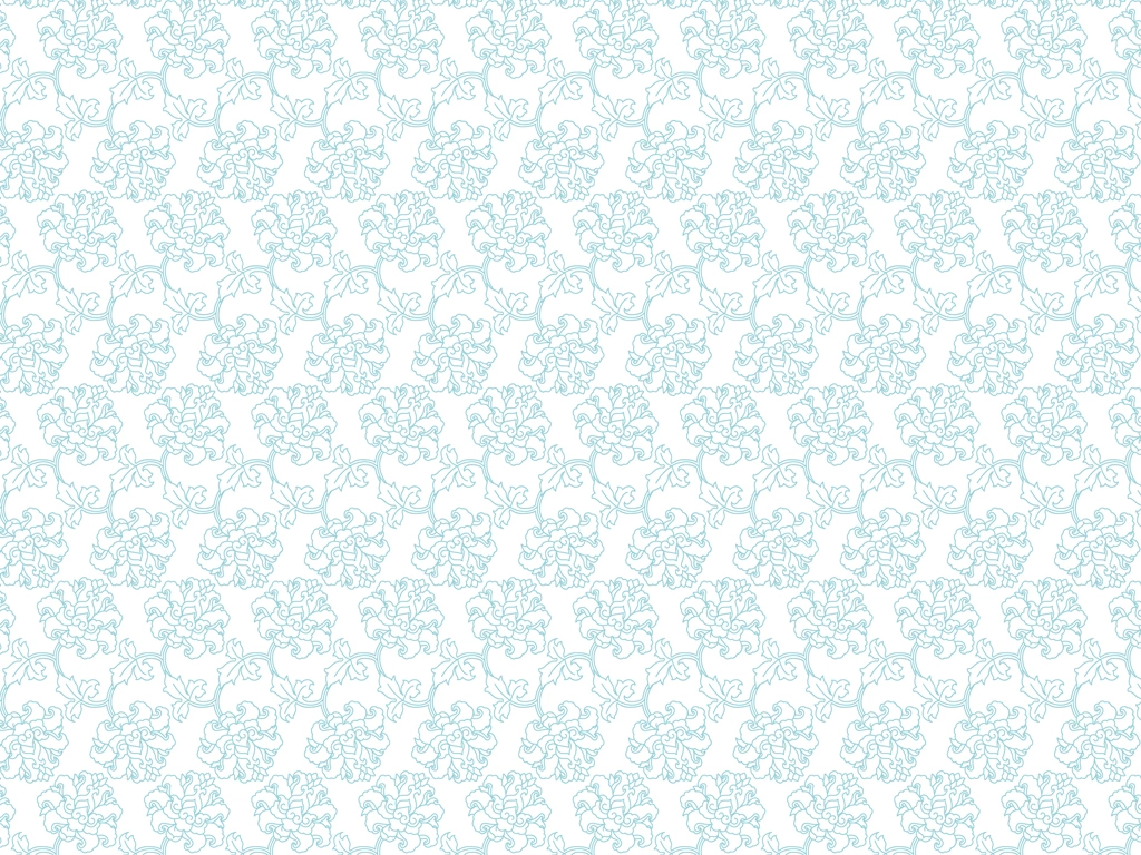 Set of 6 Floral Calico Pattern Background Illustrations and Vectors | Green and White