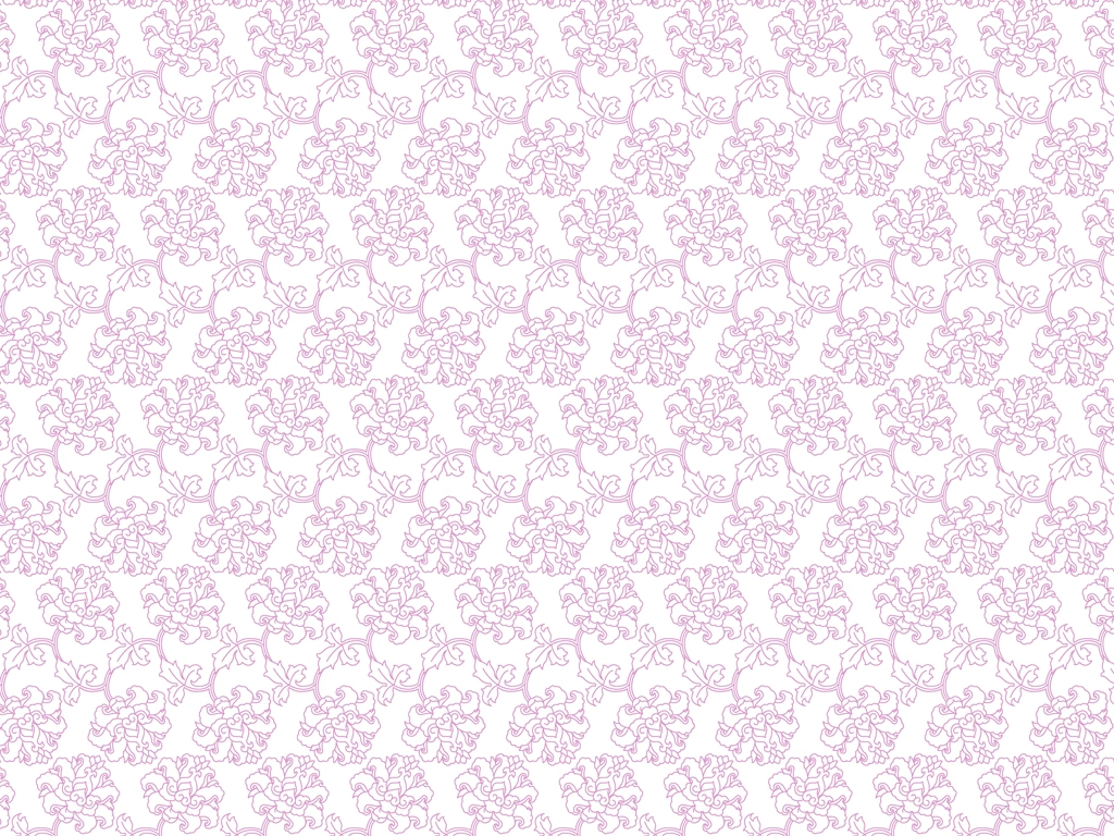 Set of 6 Floral Calico Pattern Background Illustrations and Vectors | Pink and White