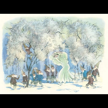 In the Frosty Forest from “Winter’s Tale” by Ernst Kreidolf