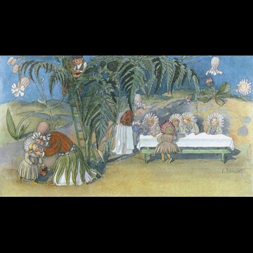 Daisies’ Tea Party from “Flower Fairy Tales” by Ernst Kreidolf