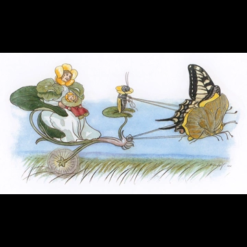 Buttercup’s Excursion from “Flower Fairy Tales” by Ernst Kreidolf
