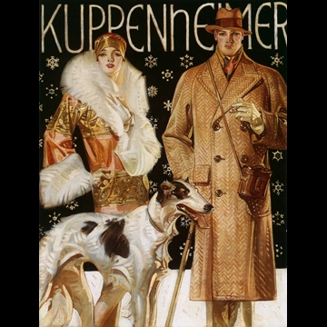 「クッペンハイマーによる品質 （クッペンハイマーの広告）」 J・C・ライエンデッカー （1925年頃）