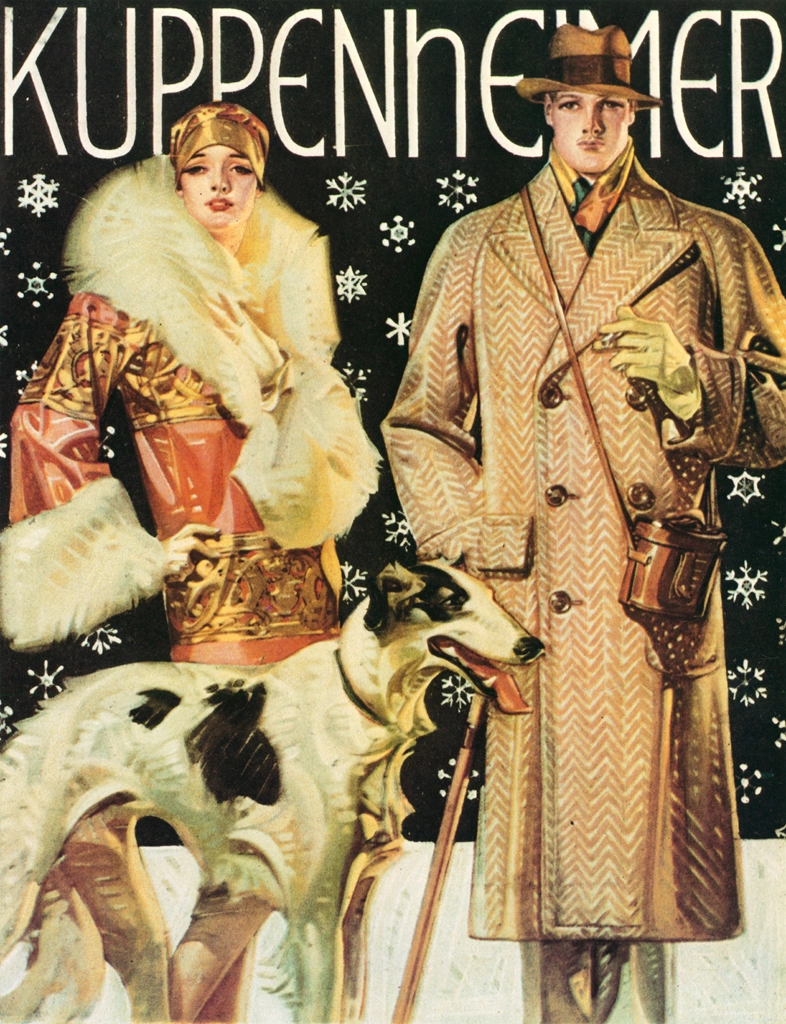 「クッペンハイマーによる品質 （クッペンハイマーの広告）」 J・C・ライエンデッカー （1925年頃） | The J. C. Leyendecker Poster Bookより