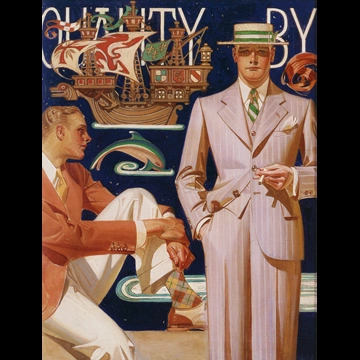 「クッペンハイマーによる品質 （クッペンハイマーの広告）」 J・C・ライエンデッカー （1930年頃）