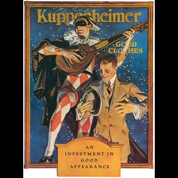 「クッペンハイマーの良い服 （クッペンハイマーの広告）」 J・C・ライエンデッカー （1922年）