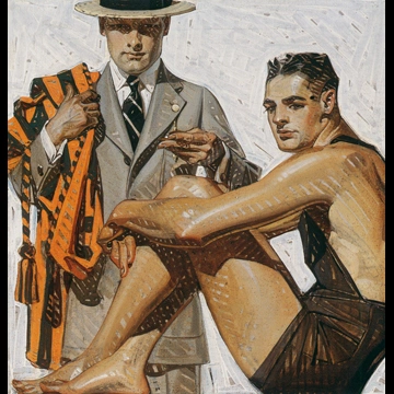 「新記録 （クッペンハイマーの広告）」 J・C・ライエンデッカー （1920年頃）