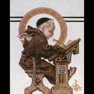 「聖バレンタインデー 忙しい日」 J・C・ライエンデッカー （1918年）