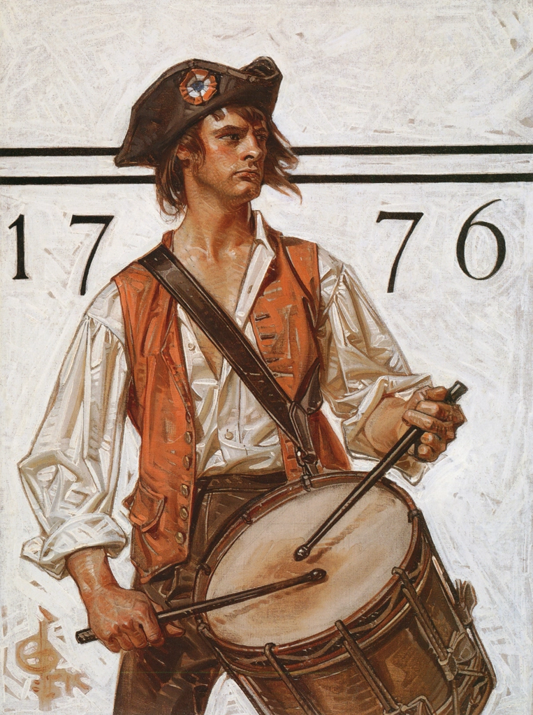 「民兵」 J・C・ライエンデッカー （1918年） | J.C. Leyendecker: American Imagistより