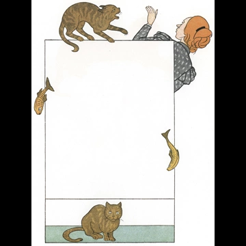 The Evil Cat #2 from “Fitzebutze” by Ernst Kreidolf