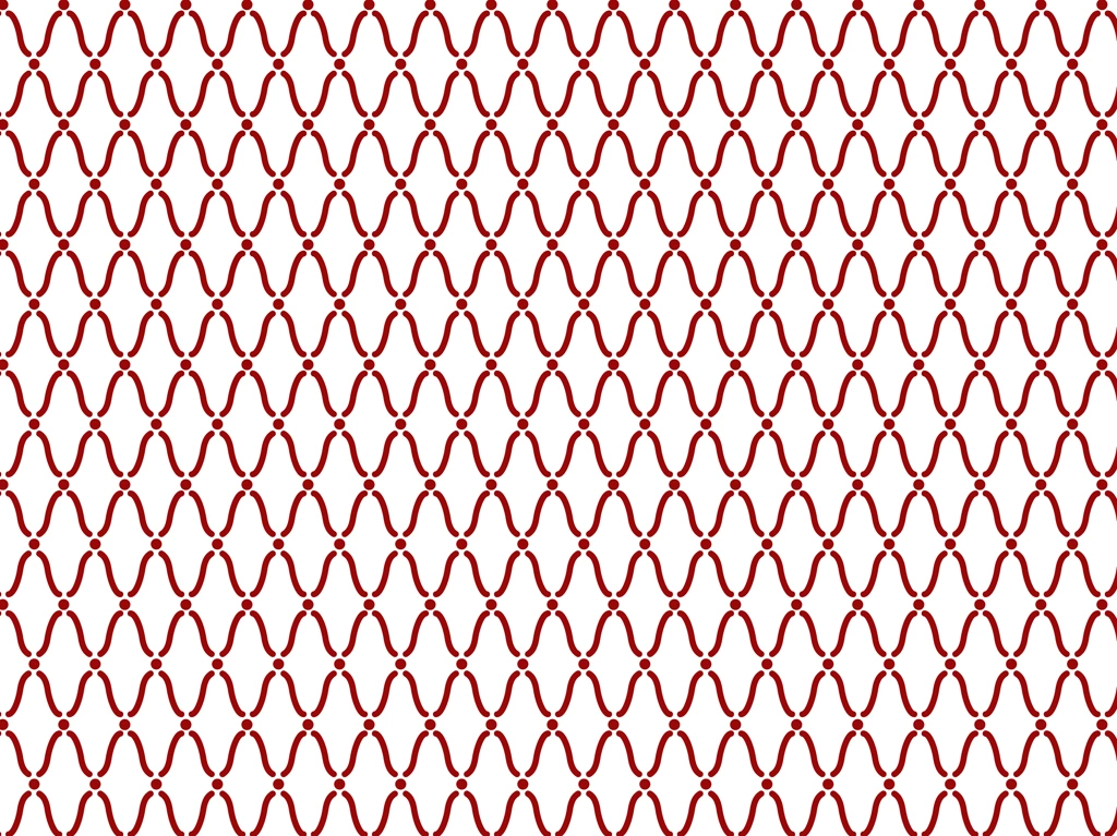 6種類の網目柄模様の背景イラストとベクター | 赤色と白色