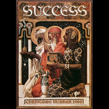「1900年クリスマス号のサクセスマガジンの表紙」 J・C・ライエンデッカー （1900年）