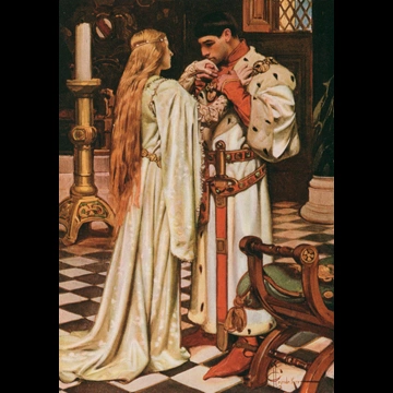 In the Banquet Hall (from Ridolfo) by J. C. Leyendecker (1906)