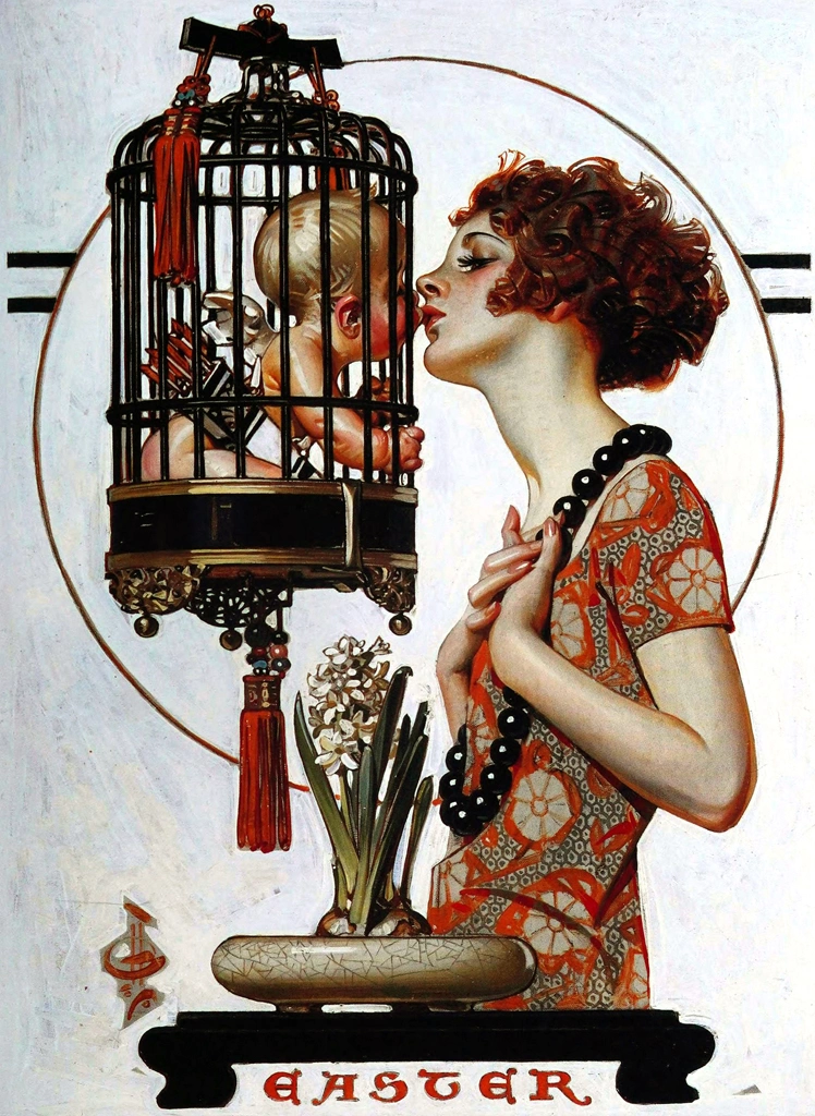 Cupid by J. C. Leyendecker (1923) | from The J. C. Leyendecker Collection