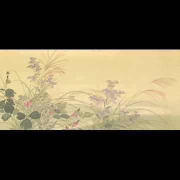 「秋草」 川合玉堂 （1899年）