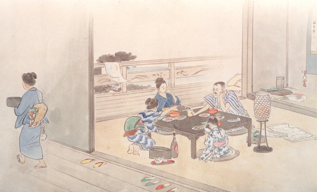 「清風涼波 （部分）」 川合玉堂 （1901年） | 没後50年 川合玉堂展 時を超え よみがえる日本自然より