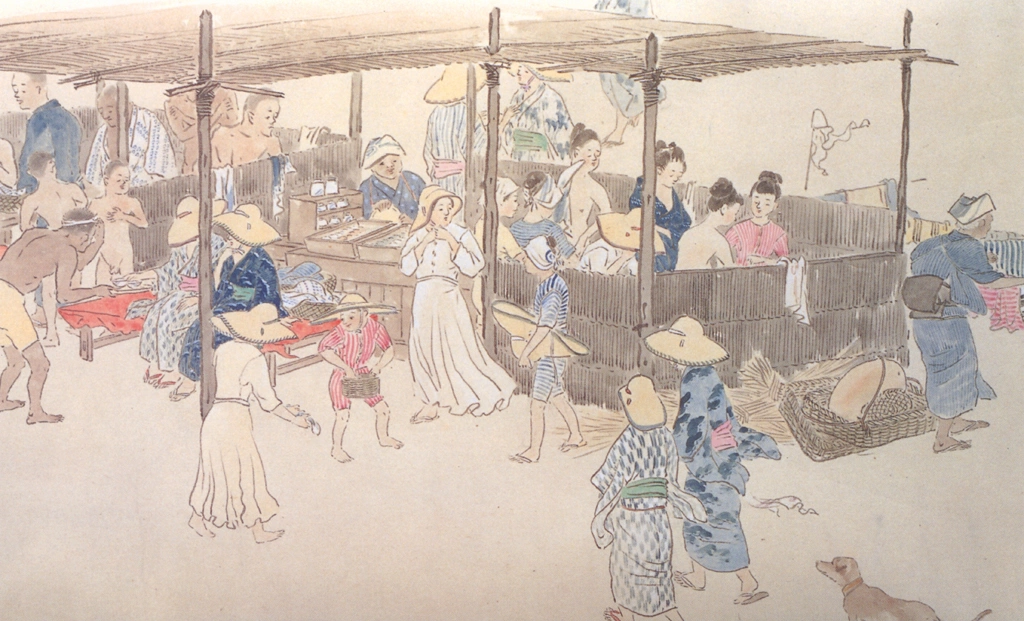「清風涼波 （部分）」 川合玉堂 （1901年） | 没後50年 川合玉堂展 時を超え よみがえる日本自然より