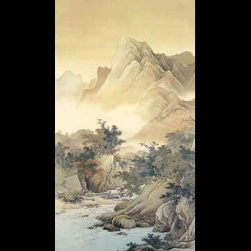 「渓山秋趣」 川合玉堂 （1906年）