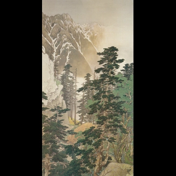 「駒ヶ岳」 川合玉堂 （1914年）