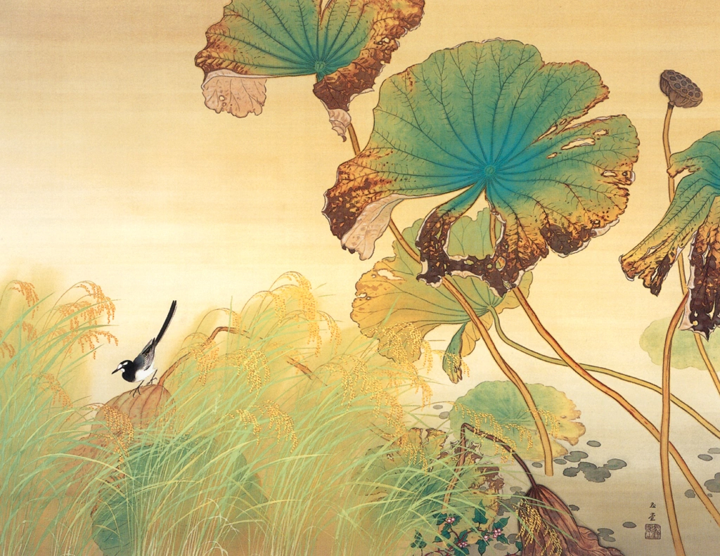 「小春」 川合玉堂 （1926年） | 没後50年 川合玉堂展 時を超え よみがえる日本自然より