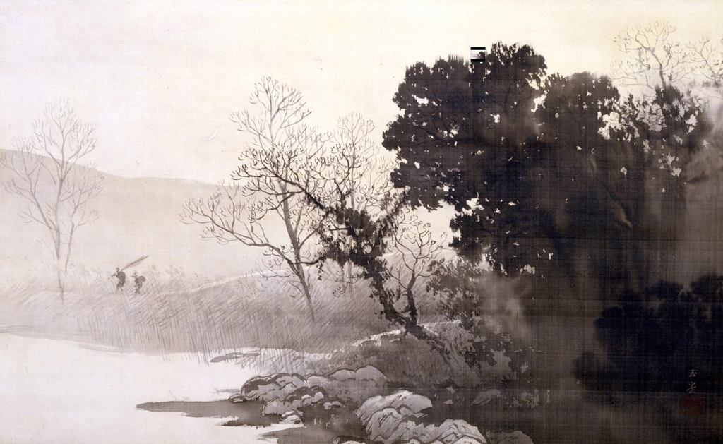 「湖畔晩帰」 川合玉堂 （1928年） | 3