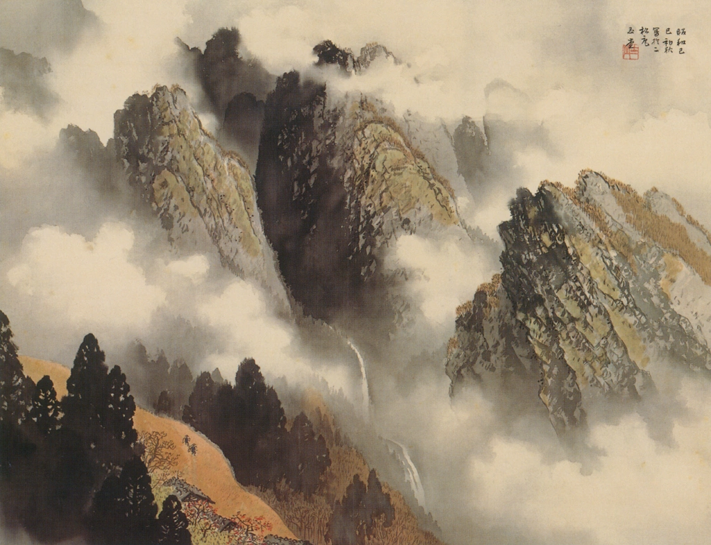 「山雨新霽」 川合玉堂 （1929年） | 没後50年 川合玉堂展 時を超え よみがえる日本自然より