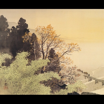 「晩帰」 川合玉堂 （1936年）