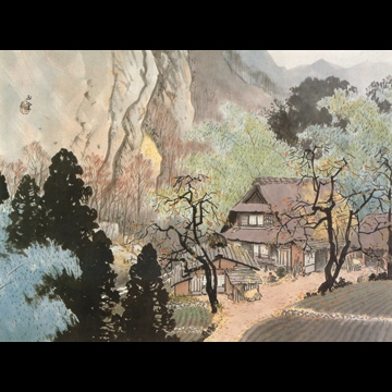 「小春」 川合玉堂 （1953年）