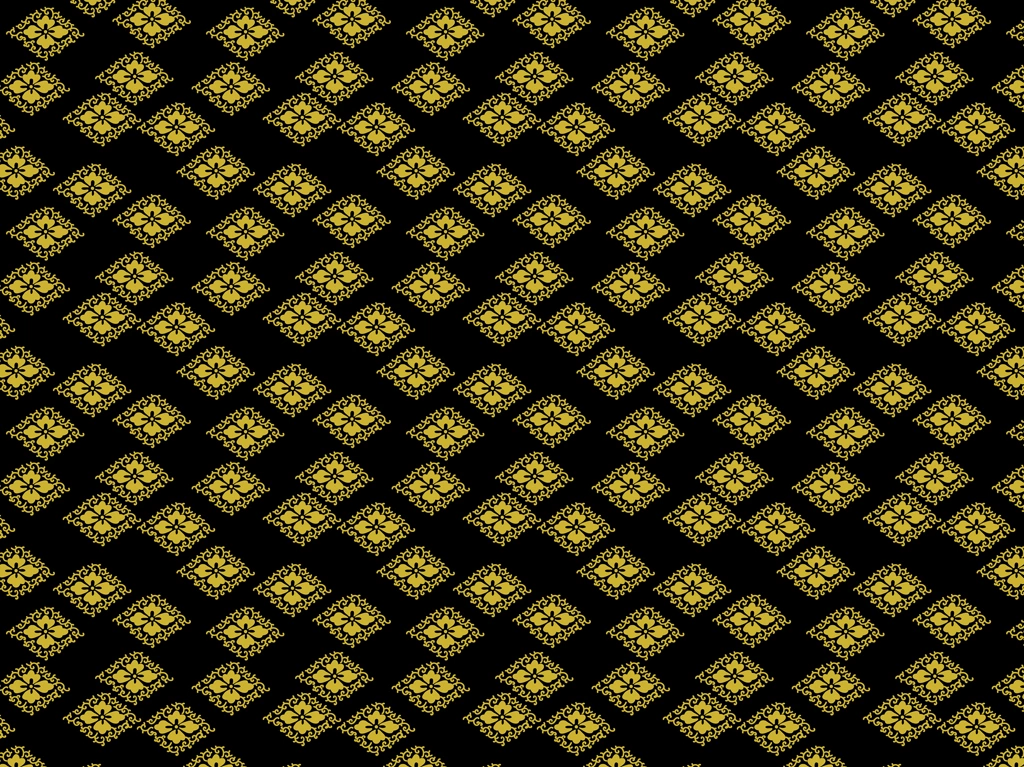 Set of 6 Hanabishi Pattern Background Illustrations and Vectors | Gold and Black