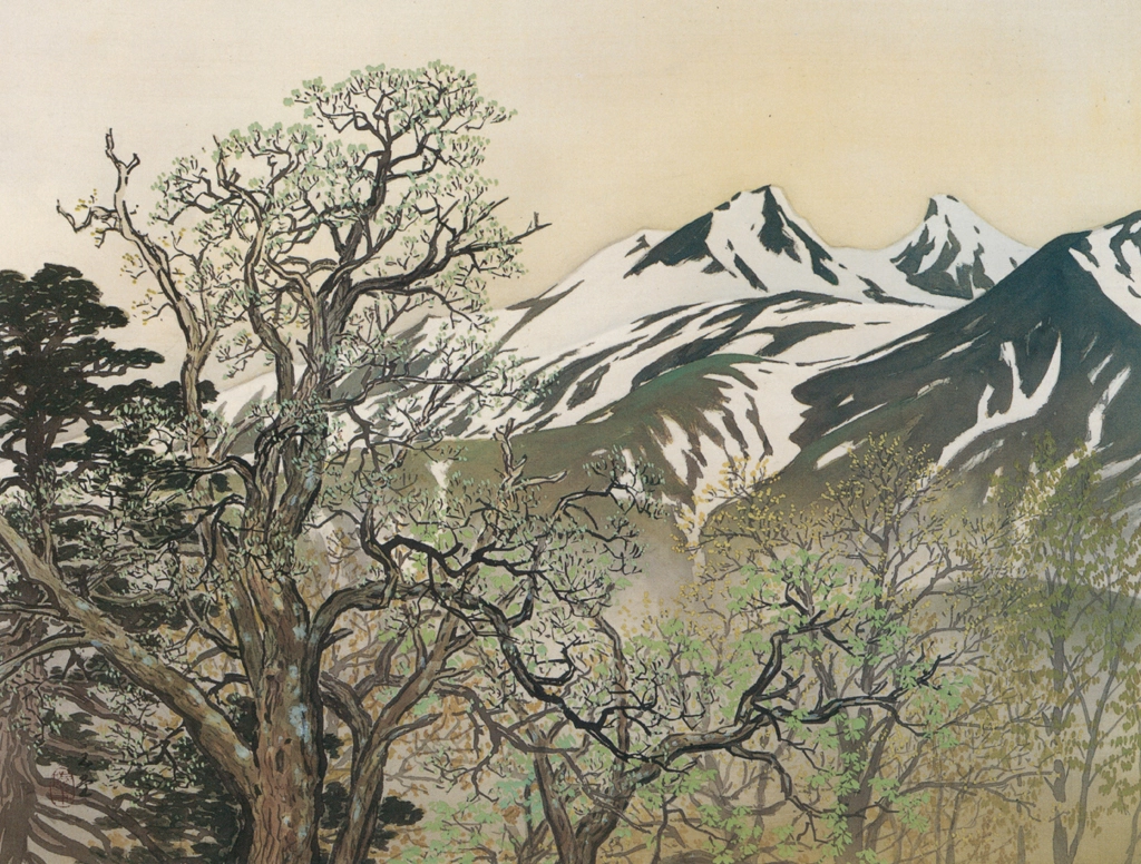 「乗鞍」 川合玉堂 （1954年） | 川合玉堂展 描かれた日本の原風景より