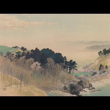 「嶋之春」 川合玉堂 （1937年）