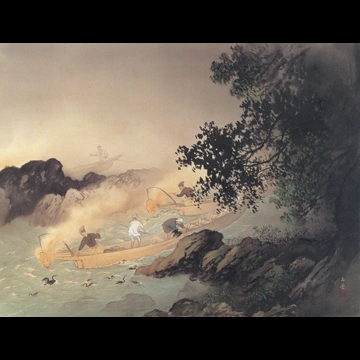 「鵜飼」 川合玉堂 （1938年）
