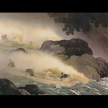 「鵜飼」 川合玉堂 （1933年頃）
