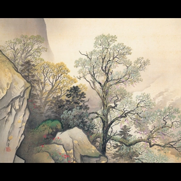 「雨後」 川合玉堂 （1935年）