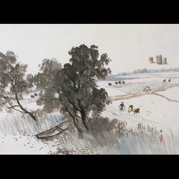 「五月晴」 川合玉堂 （1931年）