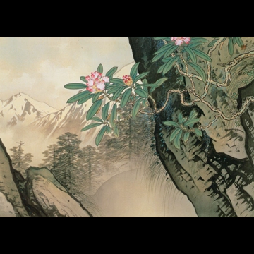 「石楠花」 川合玉堂 （1930年）