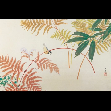 「野末の秋」 川合玉堂 （1927年）