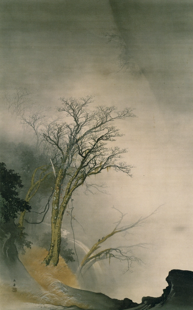 Mountain Fog by Kawai Gyokudō (1909) | from KAWAI Gyokudo: A Retrospective