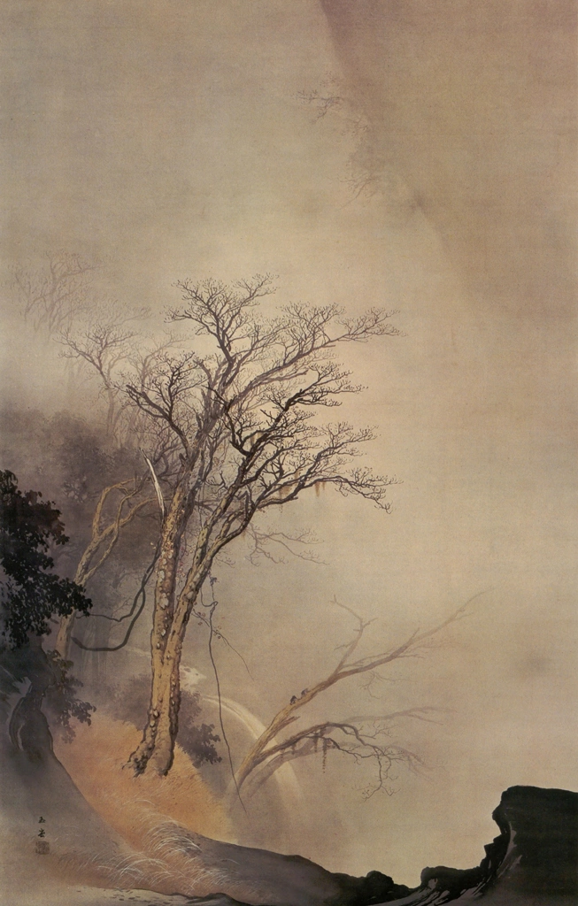 Mountain Fog by Kawai Gyokudō (1909) | from Contemporary Japanese Art 1
