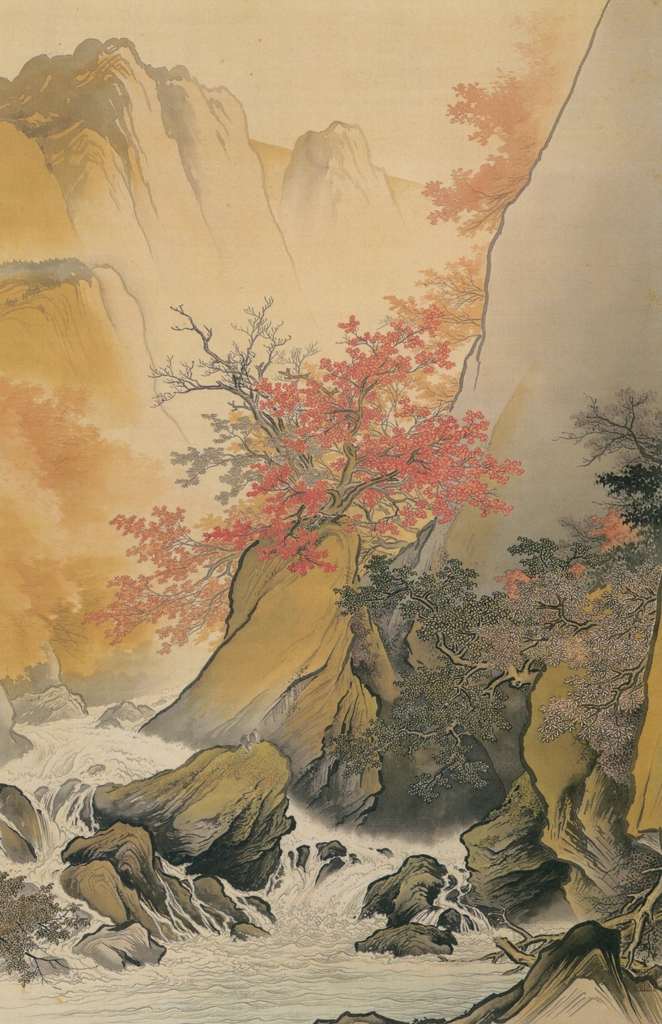 Beautiful Autumn by Kawai Gyokudō (1905) | from KAWAI Gyokudo: A Retrospective