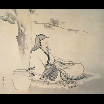 「陶淵明之図」 川合玉堂 （1902年頃）