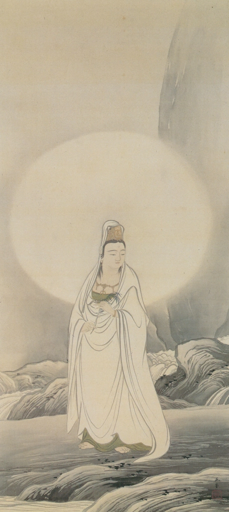 Yoryu Kannon by Kawai Gyokudō (1903) | from KAWAI Gyokudo: A Retrospective