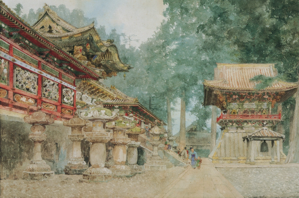 Nikko by Yoshida Hiroshi (1894-99) | from Hiroshi Yoshida Art Works