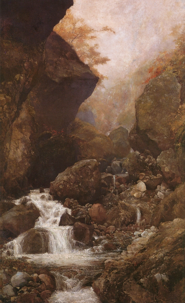 Mid-Autumn in the Mountain by Yoshida Hiroshi (1898) | from Hiroshi Yoshida Exhibition - Refreshingly Original and Lyrical